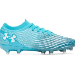 Under Armour Magnetico Pro 5 Gras Voetbalschoenen (FG) Azuurblauw Wit