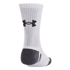 Under Armour Performance Sportsokken 3-Pack Wit Grijs