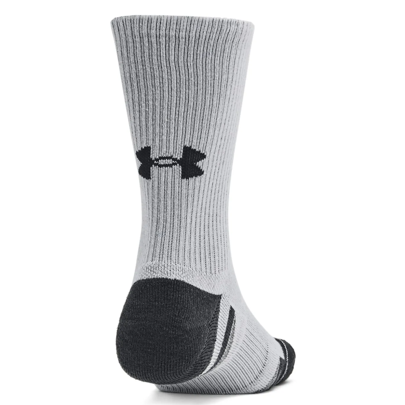 Under Armour Performance Tech Crew Sportsokken 6-Pack Zwart Grijs Wit