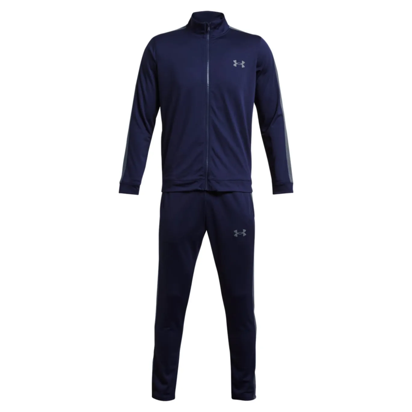 Under Armour Rival Knit Trainingspak Full-Zip Donkerblauw Grijs