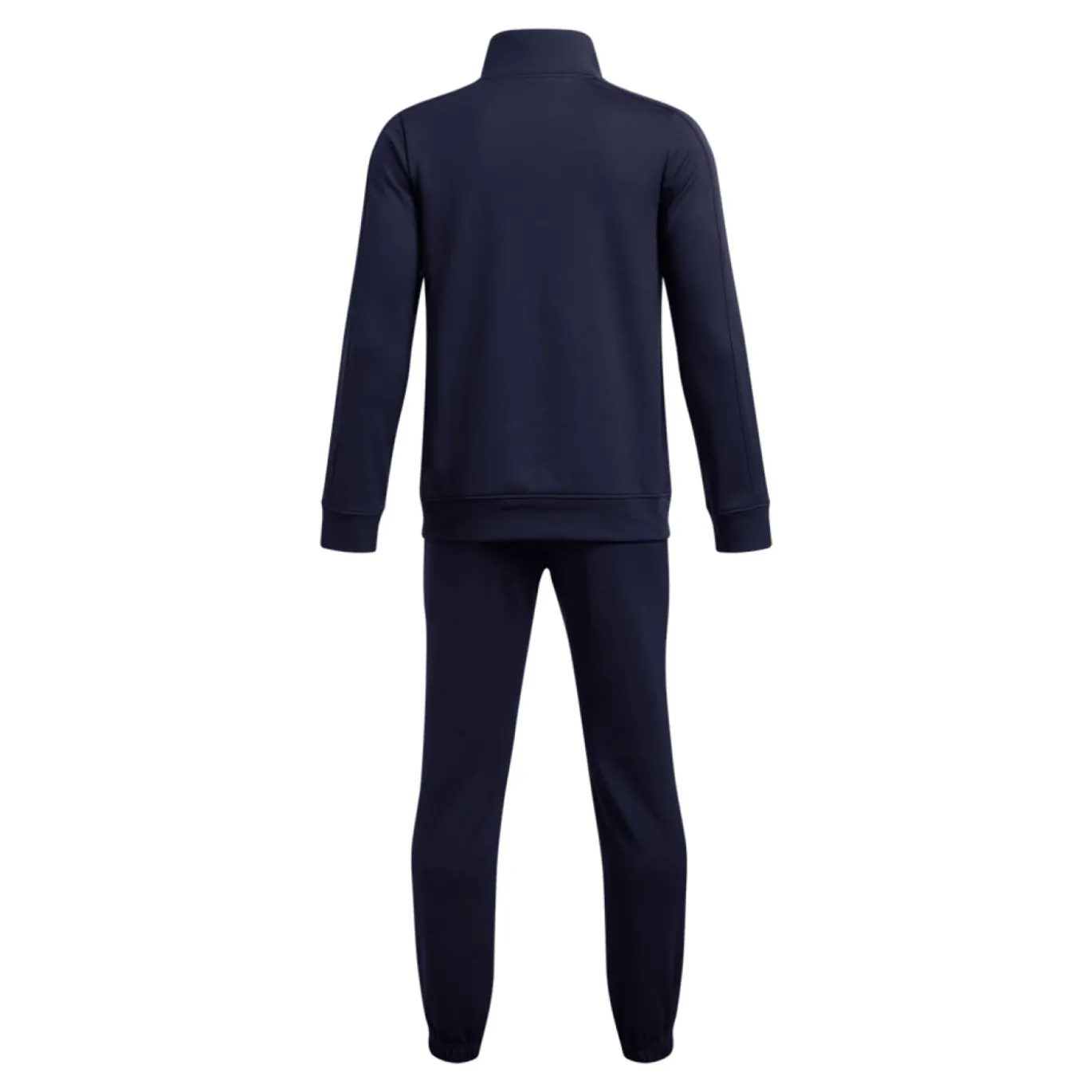 Under Armour Rival Knit Trainingspak Full-Zip Kids Donkerblauw Wit