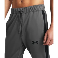 Under Armour Rival Knit Trainingspak Full-Zip Donkergrijs Zwart