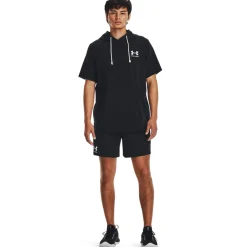 Under Armour Rival Terry Broekje Zwart Wit