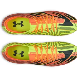Under Armour Shadow Pro 4 Gras Voetbalschoenen (FG) Oranje Geel Zwart