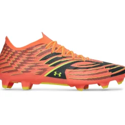 Under Armour Shadow Pro 4 Gras Voetbalschoenen (FG) Oranje Geel Zwart
