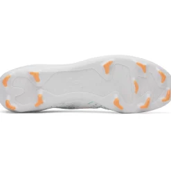 Under Armour Shadow Select 4 Gras Voetbalschoenen (FG) Wit Donkerblauw Azuurblauw Oranje