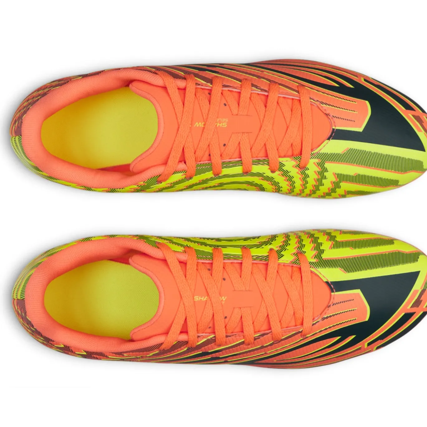 Under Armour Shadow Select 4 Gras Voetbalschoenen (FG) Oranje Geel Zwart