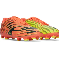 Under Armour Shadow Select 4 Gras Voetbalschoenen (FG) Oranje Geel Zwart