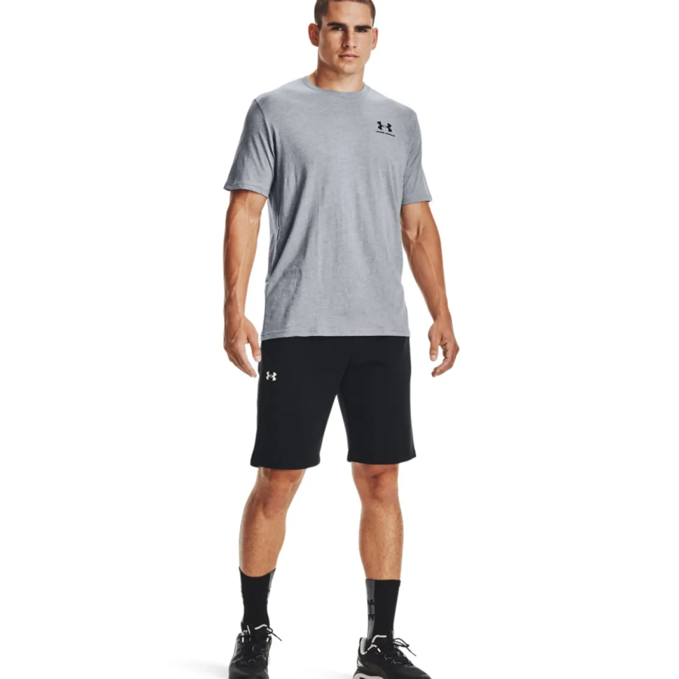 Under Armour Sportstyle Fleece Zomerset Grijs Zwart
