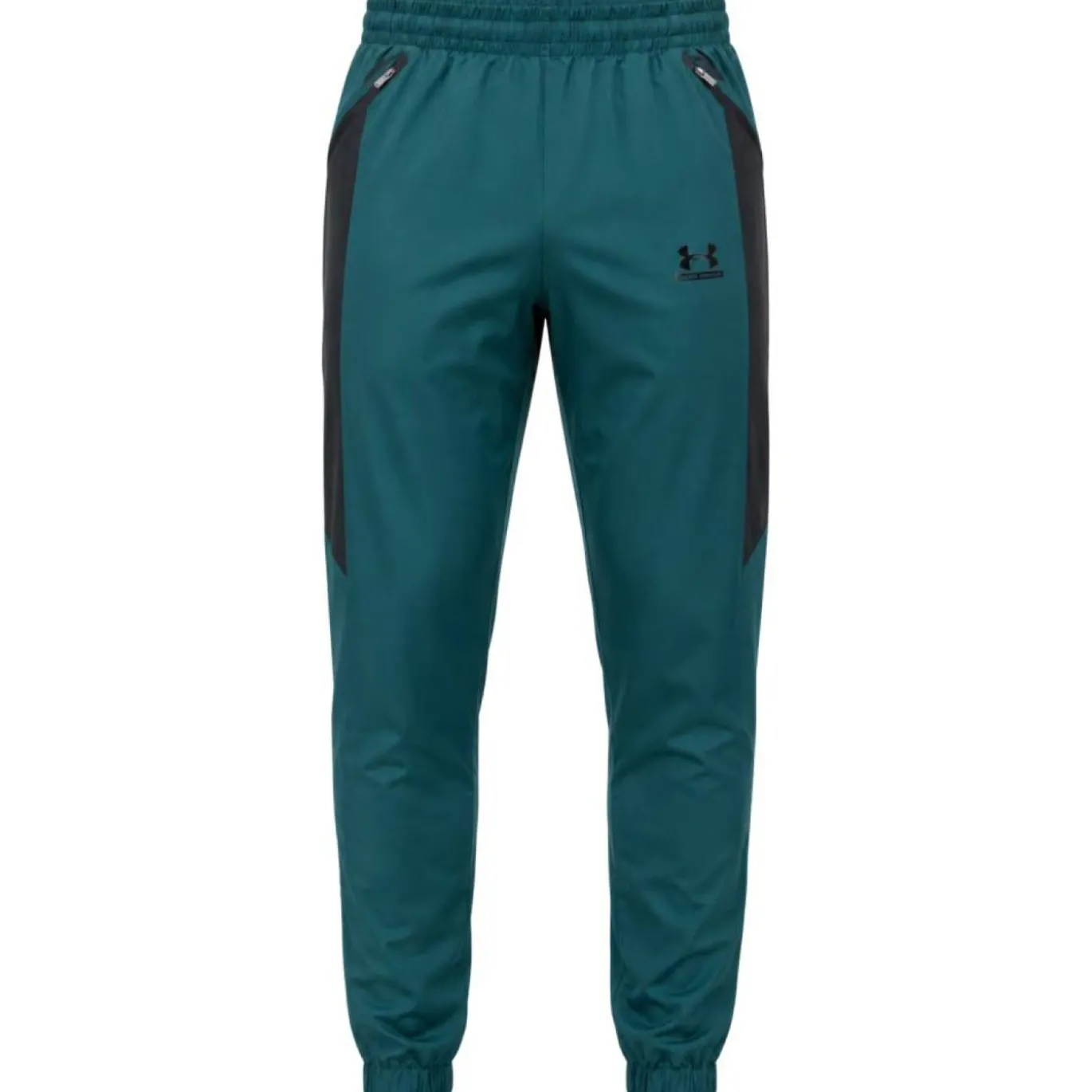 Under Armour Tech Sport Woven Trainingsbroek Donkergroen Zwart
