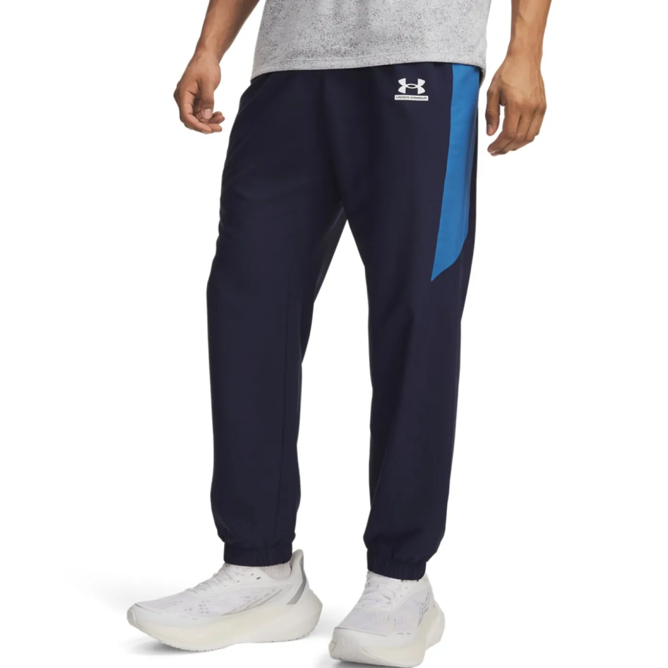 Under Armour Tech Sport Woven Trainingspak Full-Zip Donkerblauw Lichtblauw