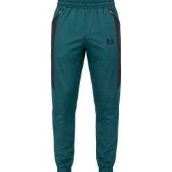 Under Armour Tech Sport Woven Trainingspak Full-Zip Donkergroen Zwart