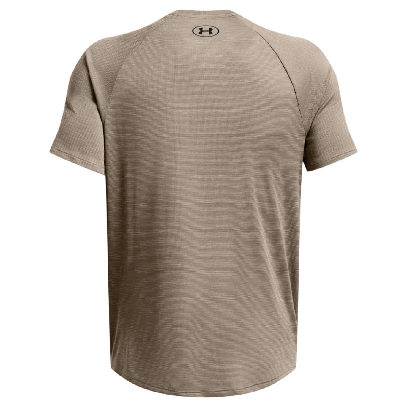 Under Armour Tech Textured Trainingsshirt Bruin Zwart