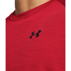 Under Armour Tech Textured Woven Trainingsset Rood Zwart