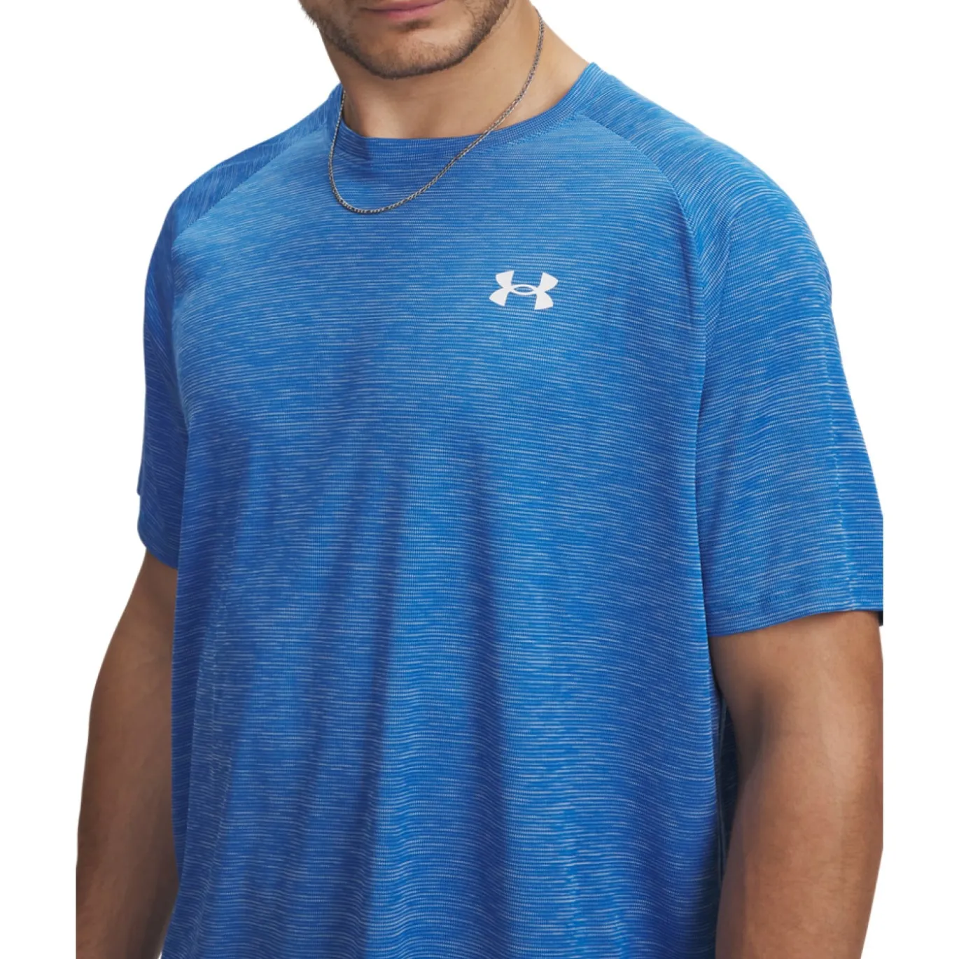 Under Armour Tech Textured Woven Trainingsset Donkerblauw Wit