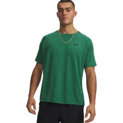 Under Armour Tech Textured Woven Trainingsset Donkergroen Zwart