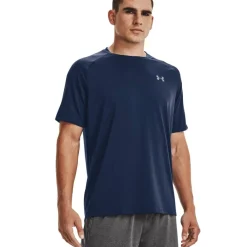 Under Armour Tech 2.0 Trainingsshirt Donkerblauw Grijs