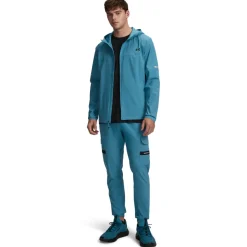 Under Armour Tech Ulitity Woven Trainingspak Full-Zip Blauw Zwart