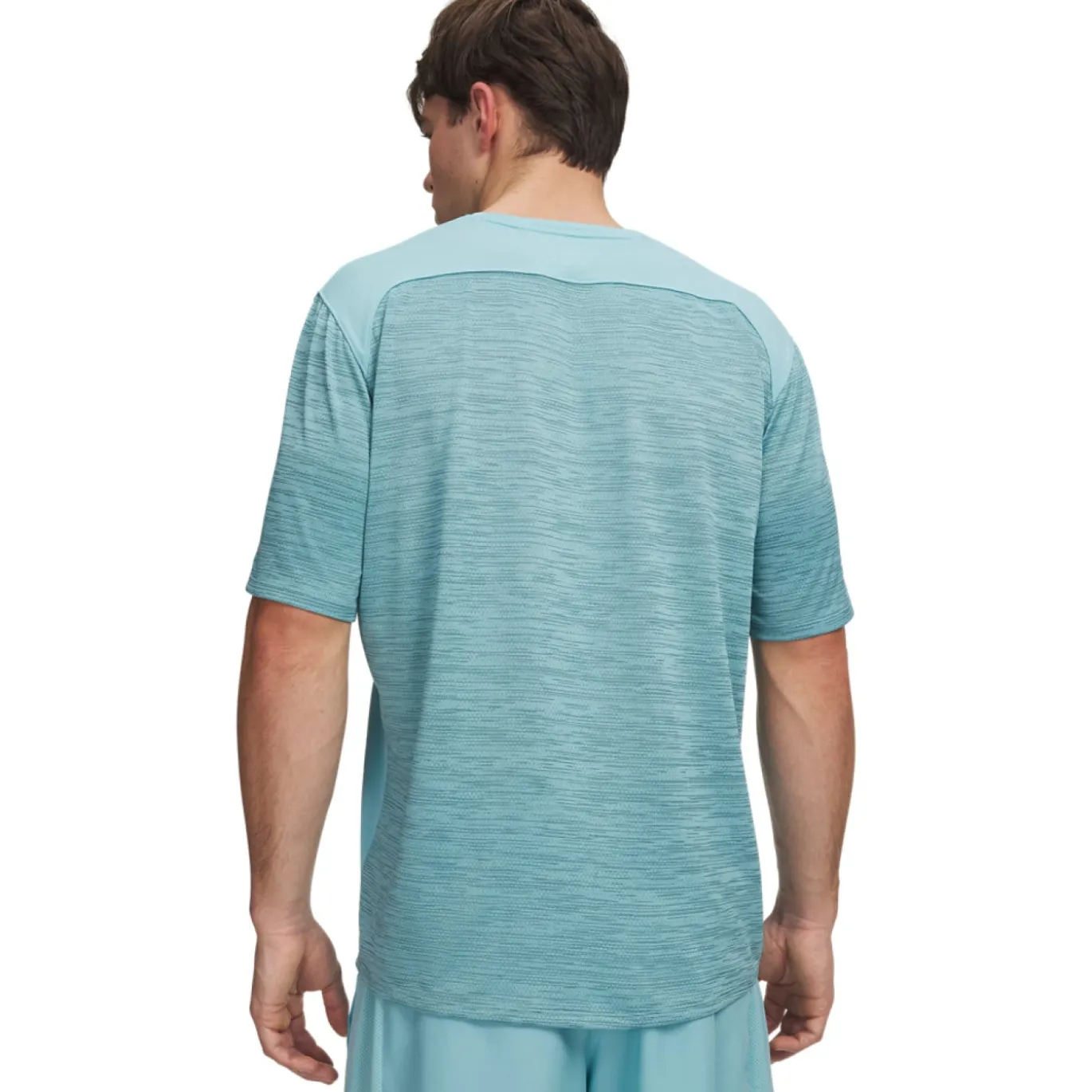 Under Armour Tech Utility Trainingsshirt Lichtblauw Zwart