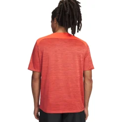 Under Armour Tech Utility Trainingsshirt Rood Zwart