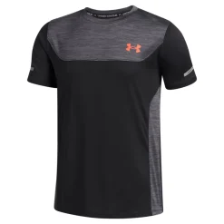 Under Armour Tech Utility Trainingsshirt Kids Zwart Donkergrijs Oranje