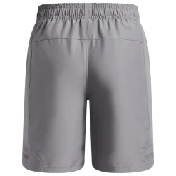 Under Armour Tech Utility Woven Trainingsbroekje Kids Donkergrijs Lichtgroen