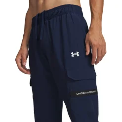 Under Armour Tech Utility Woven Cargobroek Donkerblauw Wit