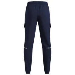 Under Armour Tech Utility Woven Trainingspak Full-Zip Kids Donkerblauw Zwart Zilver