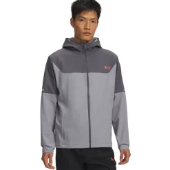 Under Armour Tech Utility Woven Trainingspak Full-Zip Lichtgrijs Grijs Zwart