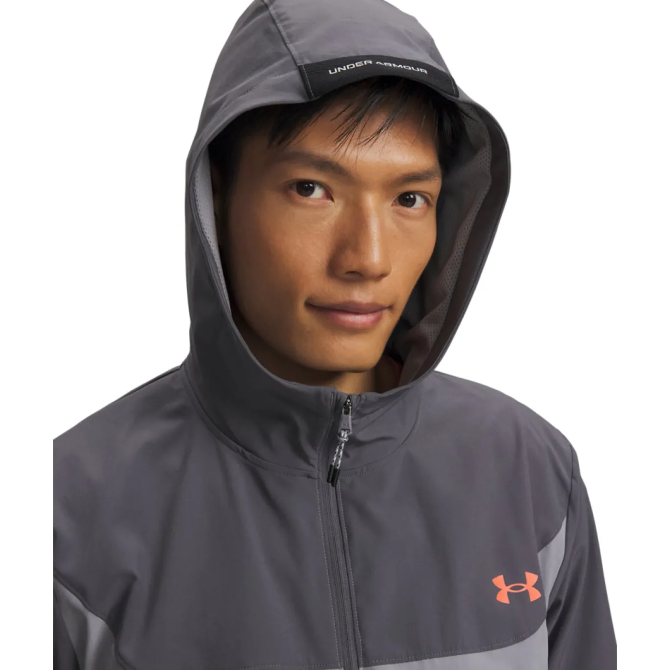 Under Armour Tech Utility Woven Trainingspak Full-Zip Lichtgrijs Grijs Zwart