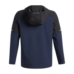 Under Armour Tech Utility Woven Jack Kids Donkerblauw Zwart Zilver
