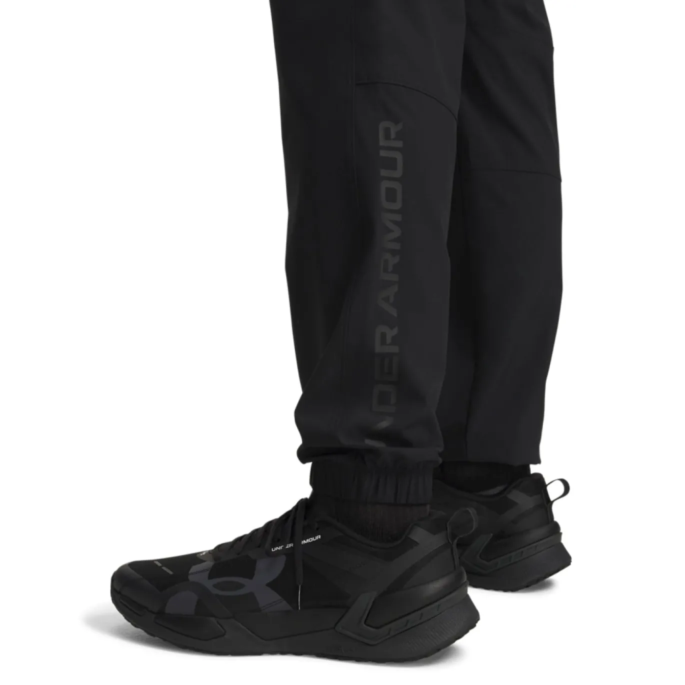 Under Armour Tech Utility Woven Trainingspak Zwart Grijs