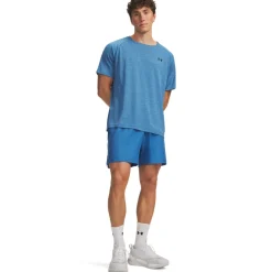 Under Armour Tech Woven Wordmark Trainingsbroekje Grijsblauw Zwart