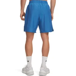 Under Armour Tech Woven Wordmark Trainingsbroekje Grijsblauw Zwart