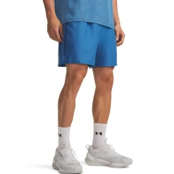 Under Armour Tech Woven Wordmark Trainingsbroekje Grijsblauw Zwart