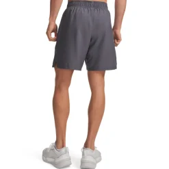 Under Armour Tech Woven Wordmark Trainingsbroekje Donkergrijs Roze