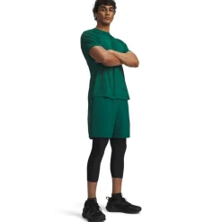 Under Armour Tech Woven Wordmark Trainingsbroekje Donkergroen Zwart
