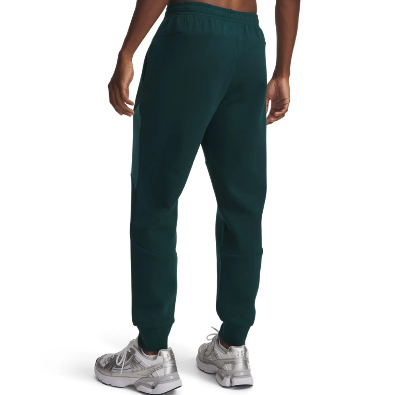 Under Armour Unstoppable Fleece Joggingbroek Donkergroen Groen Zwart