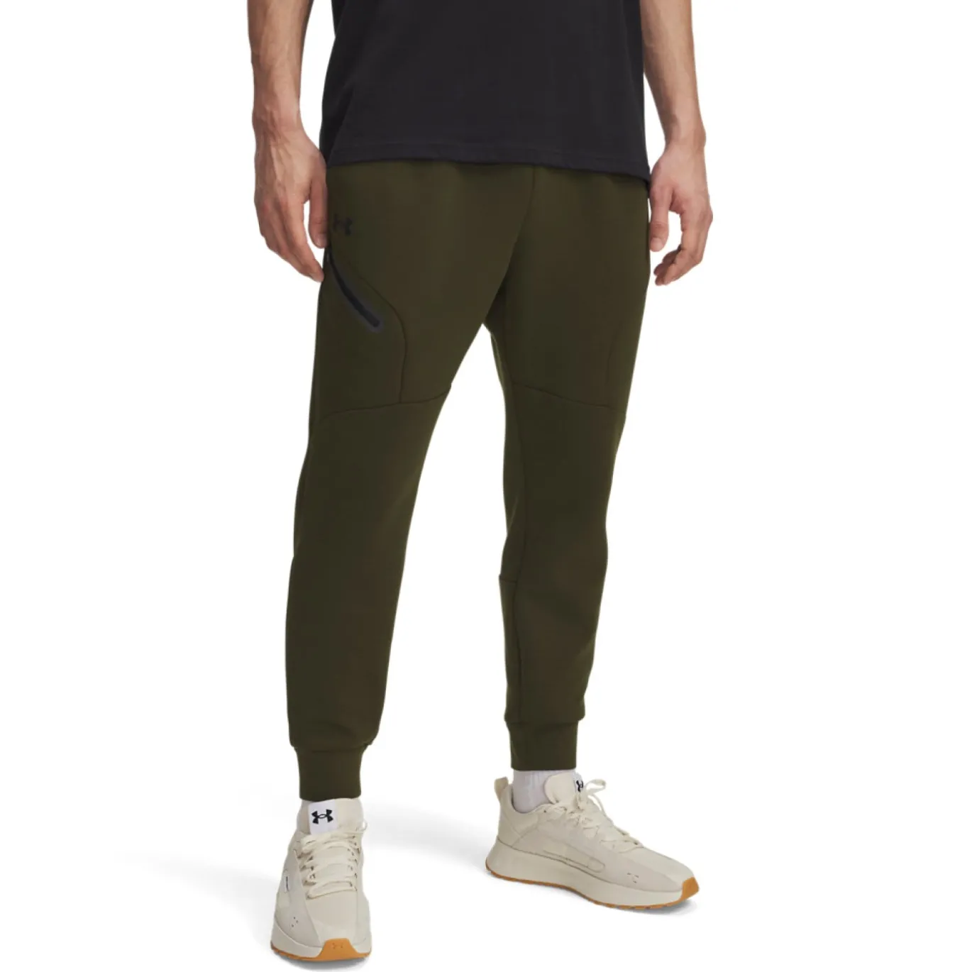 Under Armour Unstoppable Fleece Trainingspak Full-Zip Groen