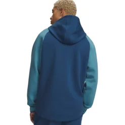 Under Armour Unstoppable Fleece Trainingspak Full-Zip Donkerblauw Lichtblauw