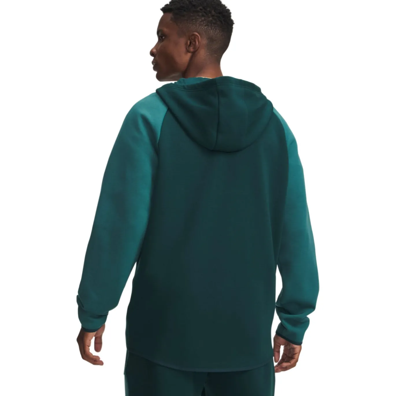Under Armour Unstoppable Fleece Trainingspak Full-Zip Donkergroen Groen Zwart