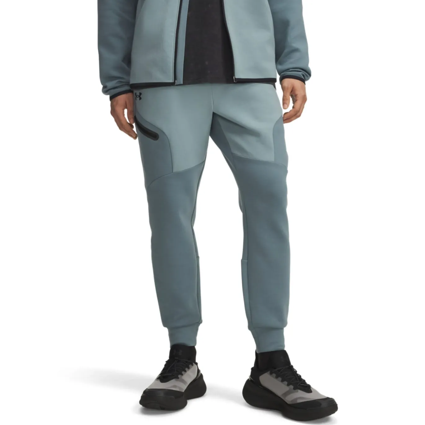 Under Armour Unstoppable Fleece Joggingbroek Blauw