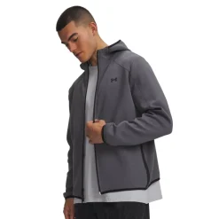 Under Armour Unstoppable Fleece Trainingspak Donkergrijs Zwart