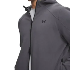 Under Armour Unstoppable Fleece Trainingspak Donkergrijs Zwart