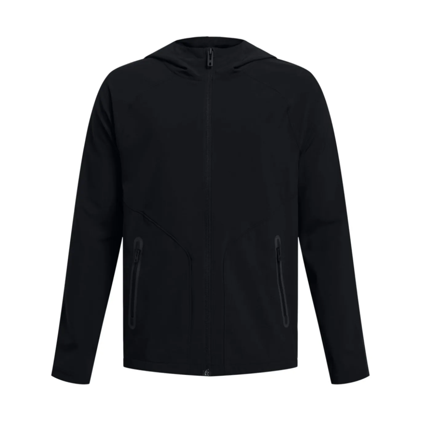 Under Armour Unstoppable Tapered Trainingspak Full-Zip Kids Zwart Donkergrijs