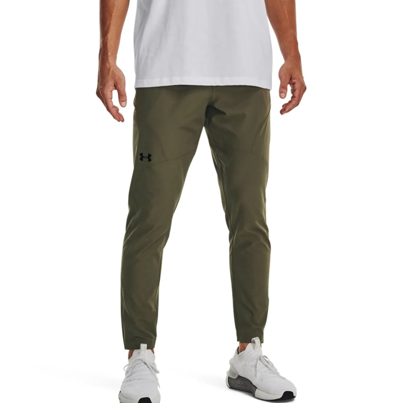Under Armour Unstoppable Tapered Trainingsbroek Olijfgroen Zwart