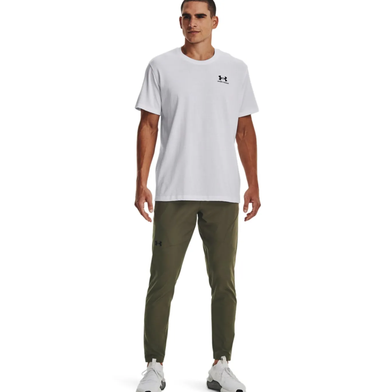 Under Armour Unstoppable Tapered Trainingsbroek Olijfgroen Zwart