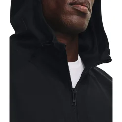 Under Armour Unstoppable Trainingsjack Hooded Zwart Donkergrijs
