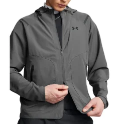 Under Armour Unstoppable Trainingspak Full-Zip Donkergrijs Zwart