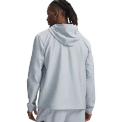 Under Armour Unstoppable Woven Jack Lichtgrijs Zwart